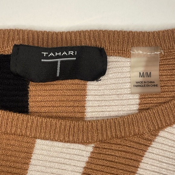 TAHARI
Striped Rib Knit Sweater
Size M - Picture 7 of 10